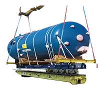 Project cargo handling from Chennai for oversized shipments like machinery, turbines, and equipment.